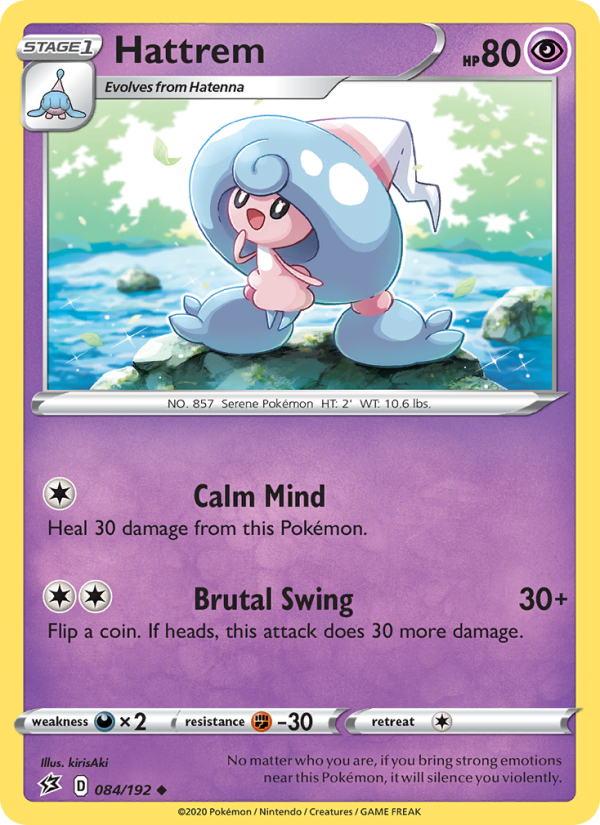 Hattrem - Pokémon TCG Card
