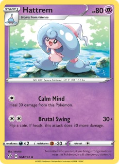 Hattrem - pokemon TCG Card
