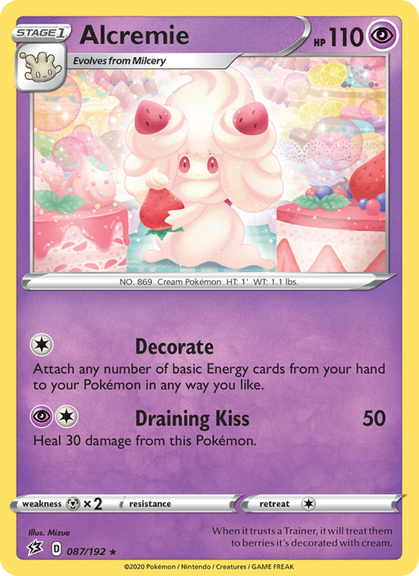 Alcremie - Pokémon TCG Card
