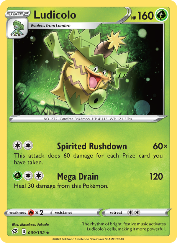 Ludicolo - Pokémon TCG Card