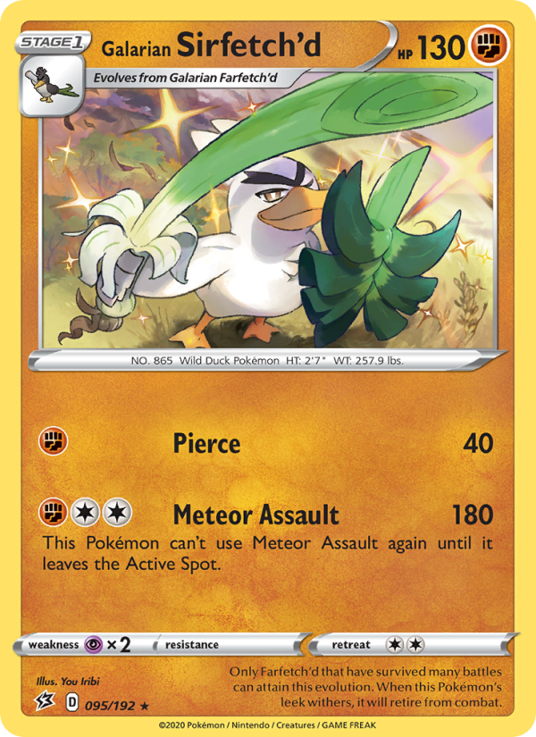 Galarian Sirfetch'd - Pokémon TCG Card