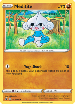 Meditite - pokemon TCG Card
