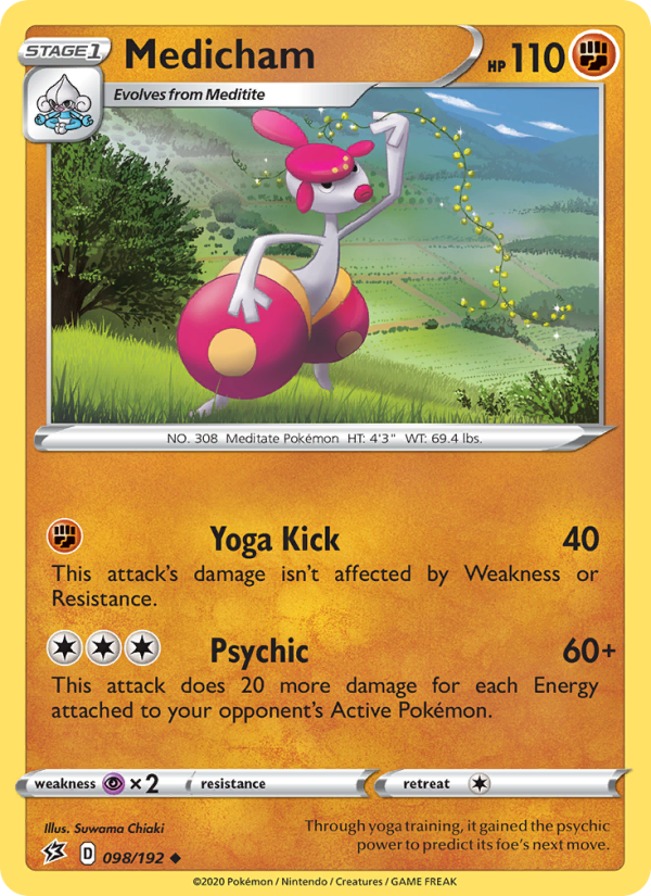 Medicham - Pokémon TCG Card
