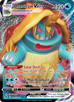 Drednaw VMAX - pokemon TCG Card