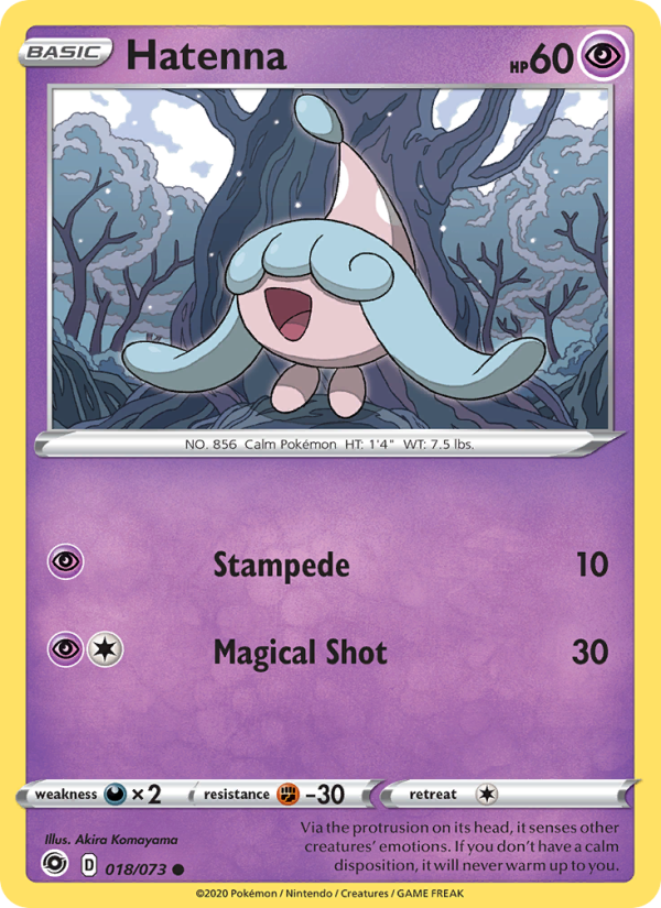Hatenna - Pokémon TCG Card