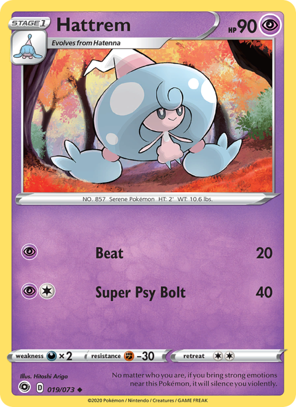 Hattrem - Pokémon TCG Card
