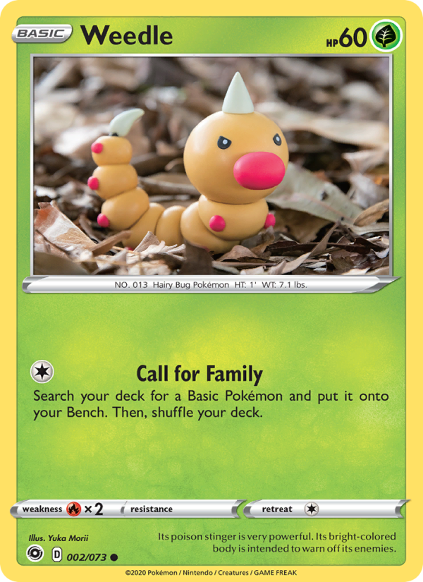 Weedle - Pokémon TCG Card