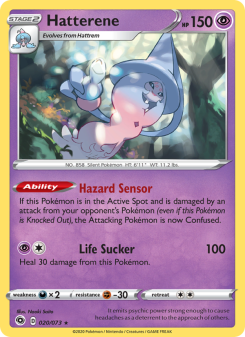 Hatterene - pokemon TCG Card