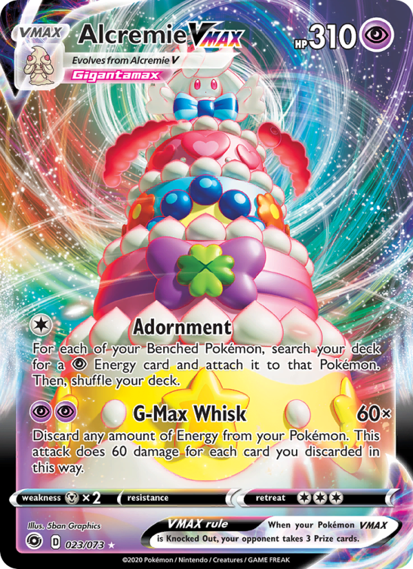 Alcremie VMAX - Pokémon TCG Card