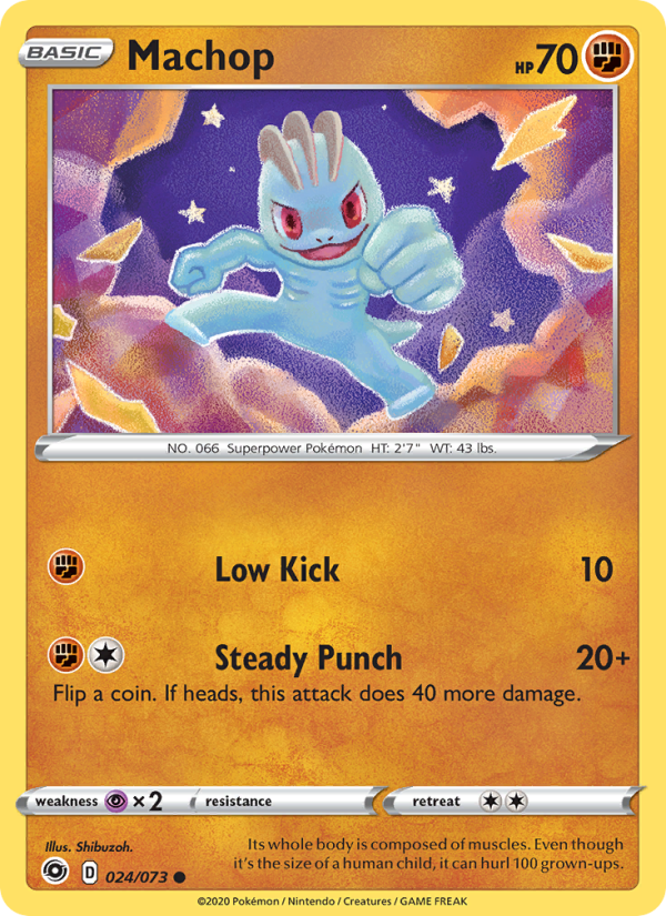 Machop - Pokémon TCG Card