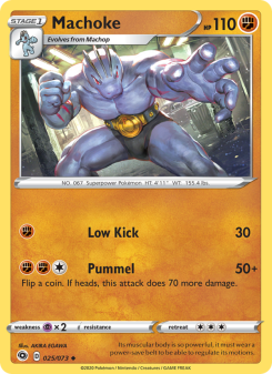 Machoke - pokemon TCG Card