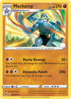 Machamp - pokemon TCG Card