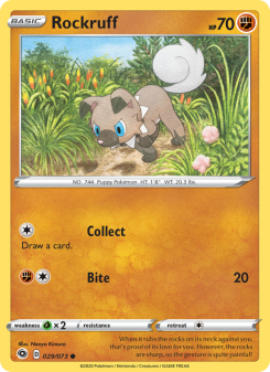 Rockruff - pokemon TCG Card