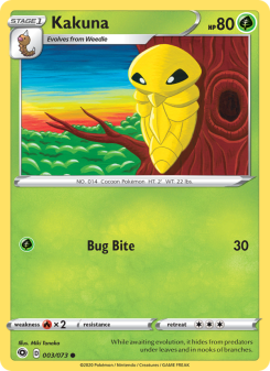 Kakuna - pokemon TCG Card