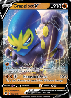 Grapploct V - pokemon TCG Card
