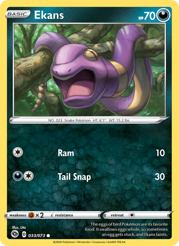 Ekans - Pokémon TCG Card
