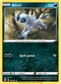 Absol - pokemon TCG Card