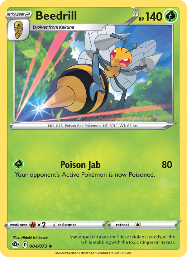 Beedrill - Pokémon TCG Card