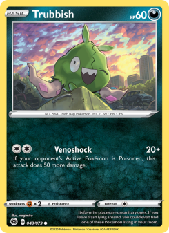 Trubbish - pokemon TCG Card
