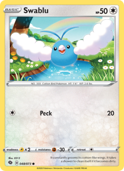 Swablu - pokemon TCG Card
