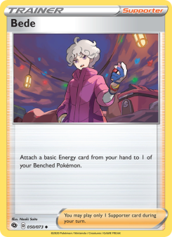 Bede - pokemon TCG Card