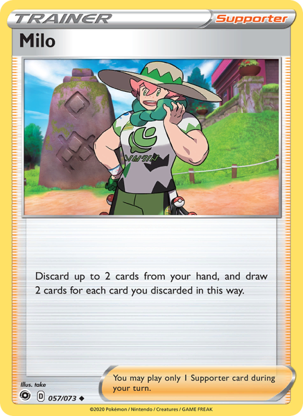 Milo - Pokémon TCG Card