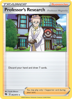 Professor's Research (Professor Magnolia) - pokemon TCG Card