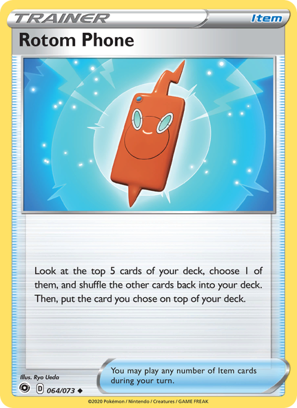 Rotom Phone - Pokémon TCG Card