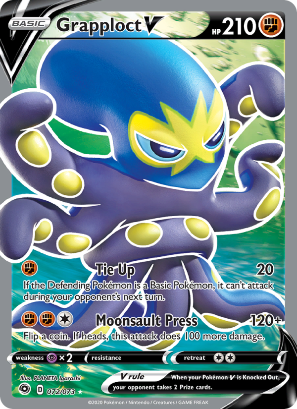 Grapploct V - Pokémon TCG Card