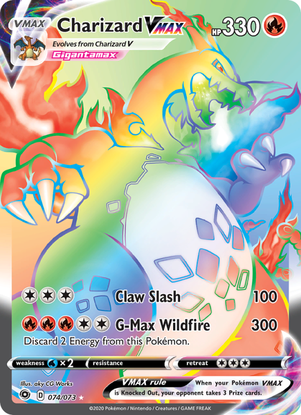 Charizard VMAX - Pokémon TCG Card