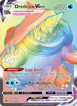 Drednaw VMAX - pokemon TCG Card