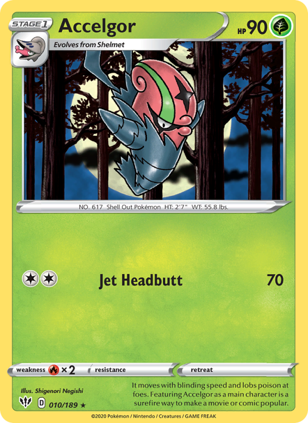Accelgor - Pokémon TCG Card