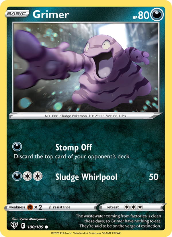 Grimer - Pokémon TCG Card