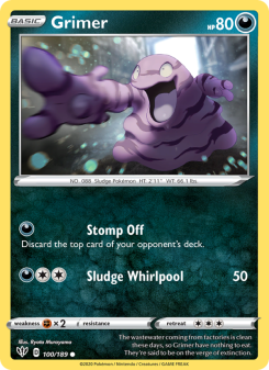 Grimer - pokemon TCG Card