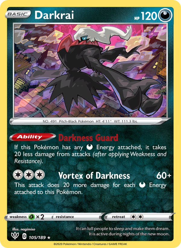 Darkrai - Pokémon TCG Card
