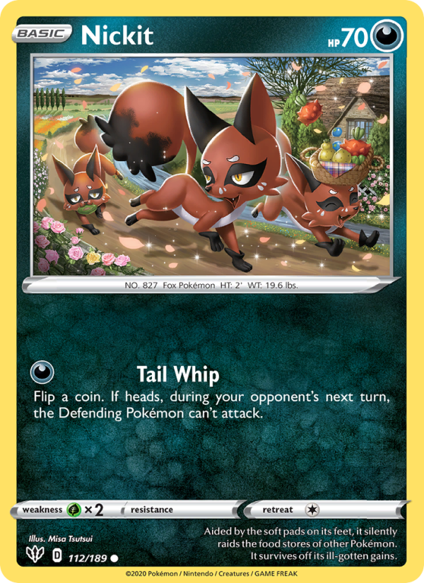 Nickit - Pokémon TCG Card