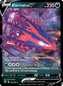 Eternatus V - pokemon TCG Card