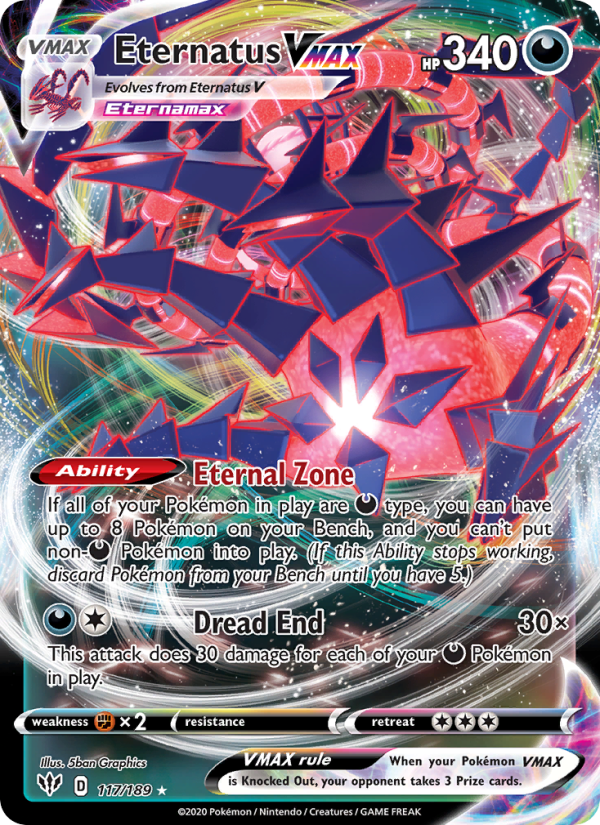 Eternatus VMAX - Pokémon TCG Card
