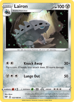 Lairon - pokemon TCG Card