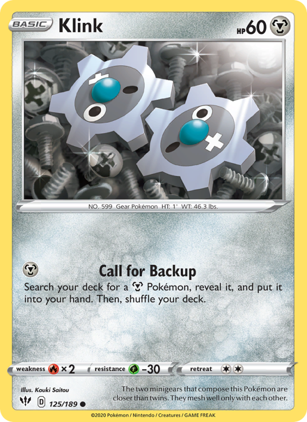 Klink - Pokémon TCG Card