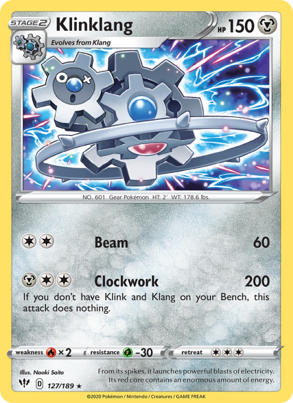 Klinklang - Pokémon TCG Card