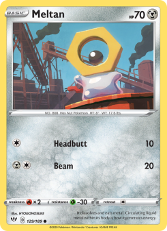 Meltan - pokemon TCG Card
