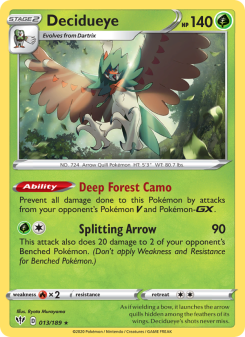 Decidueye - pokemon TCG Card