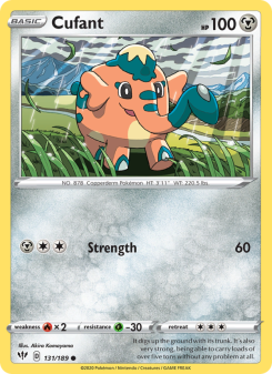 Cufant - pokemon TCG Card