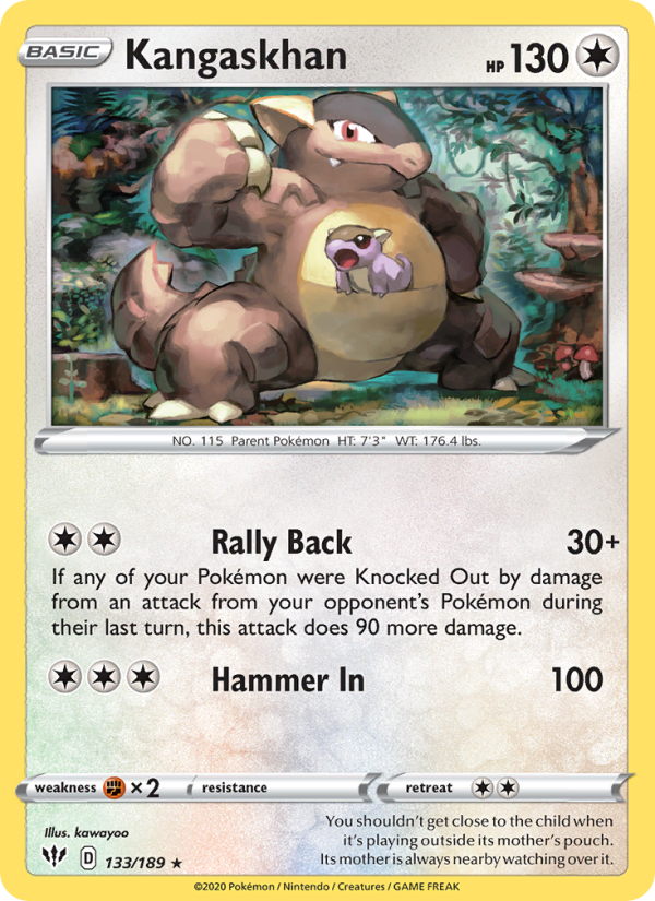 Kangaskhan - Pokémon TCG Card