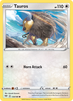 Tauros - pokemon TCG Card