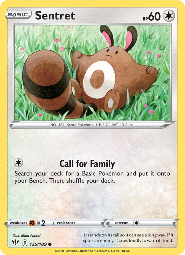 Sentret - Pokémon TCG Card