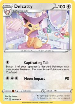 Delcatty - pokemon TCG Card