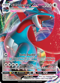 Salamence VMAX - pokemon TCG Card
