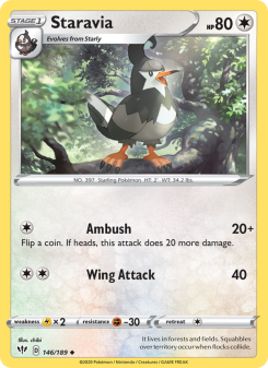 Staravia - pokemon TCG Card
